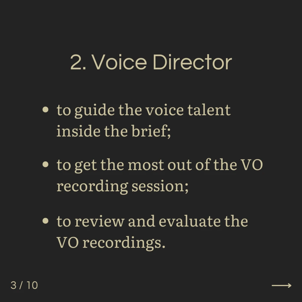 Brazilian Voice Over Director - Amanda de Andrade