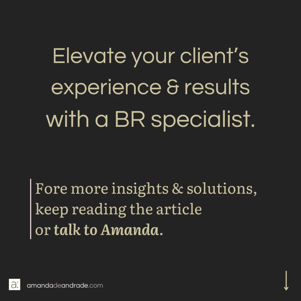 Elevate your client's experience and results with the help of a specialist