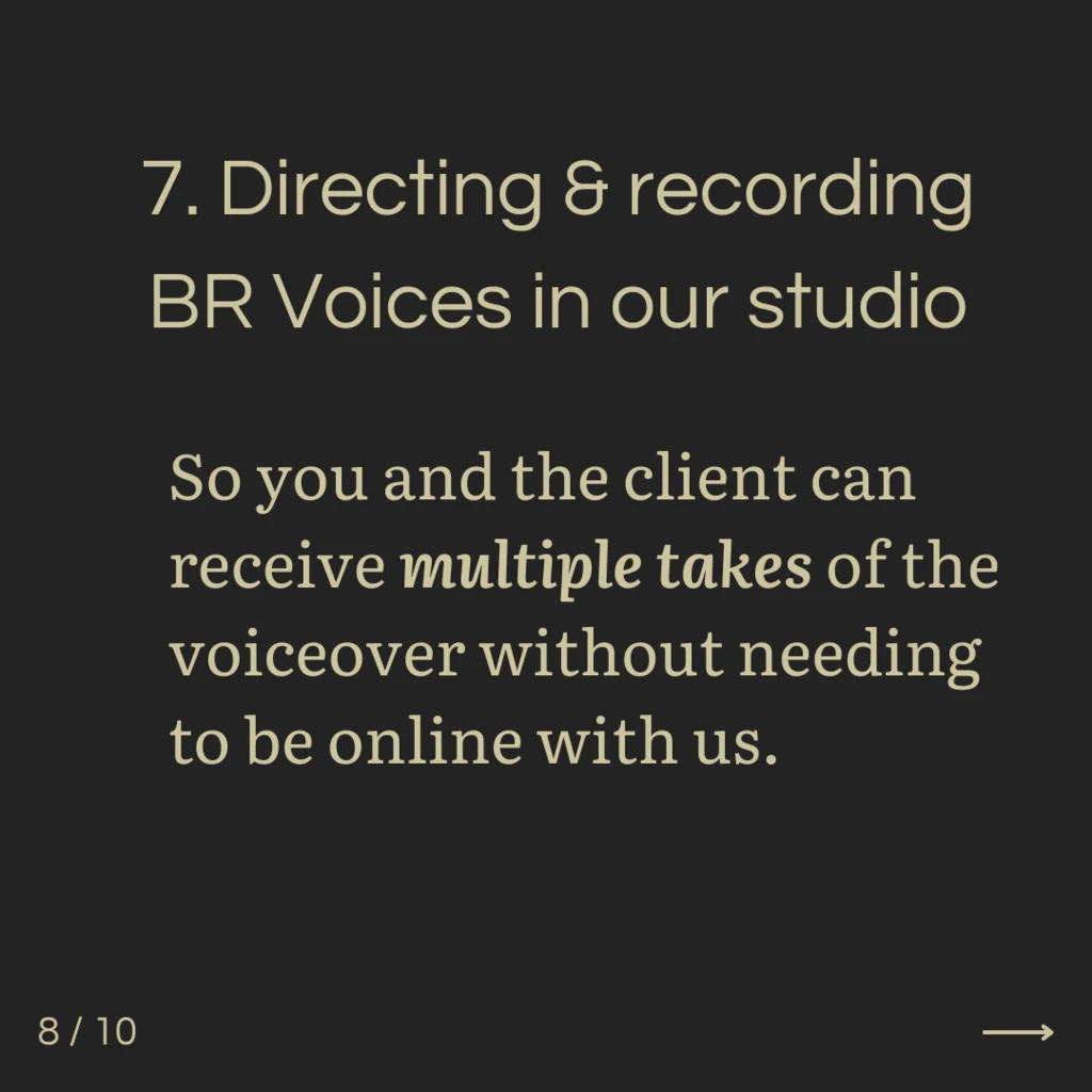 Directing & Recording Brazilian Voices in our Studio - Amanda de Andrade
