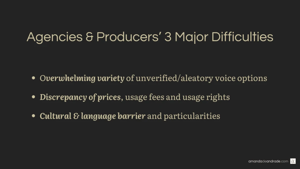 3 Major Challenges for Marketing Agencies & Producers in Voiceover Casting & Auditions